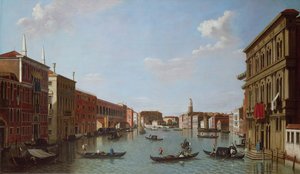 Grand Canal i San Geremia, Wenecja, XVIII w.
